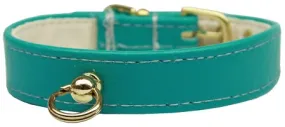 # 70 Dog Collar Turquoise Size 20