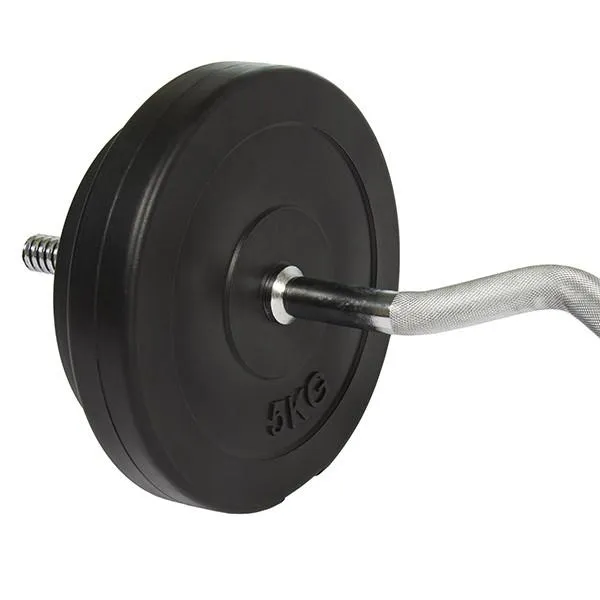 1" EZ Curl Bar Set- 25Kg