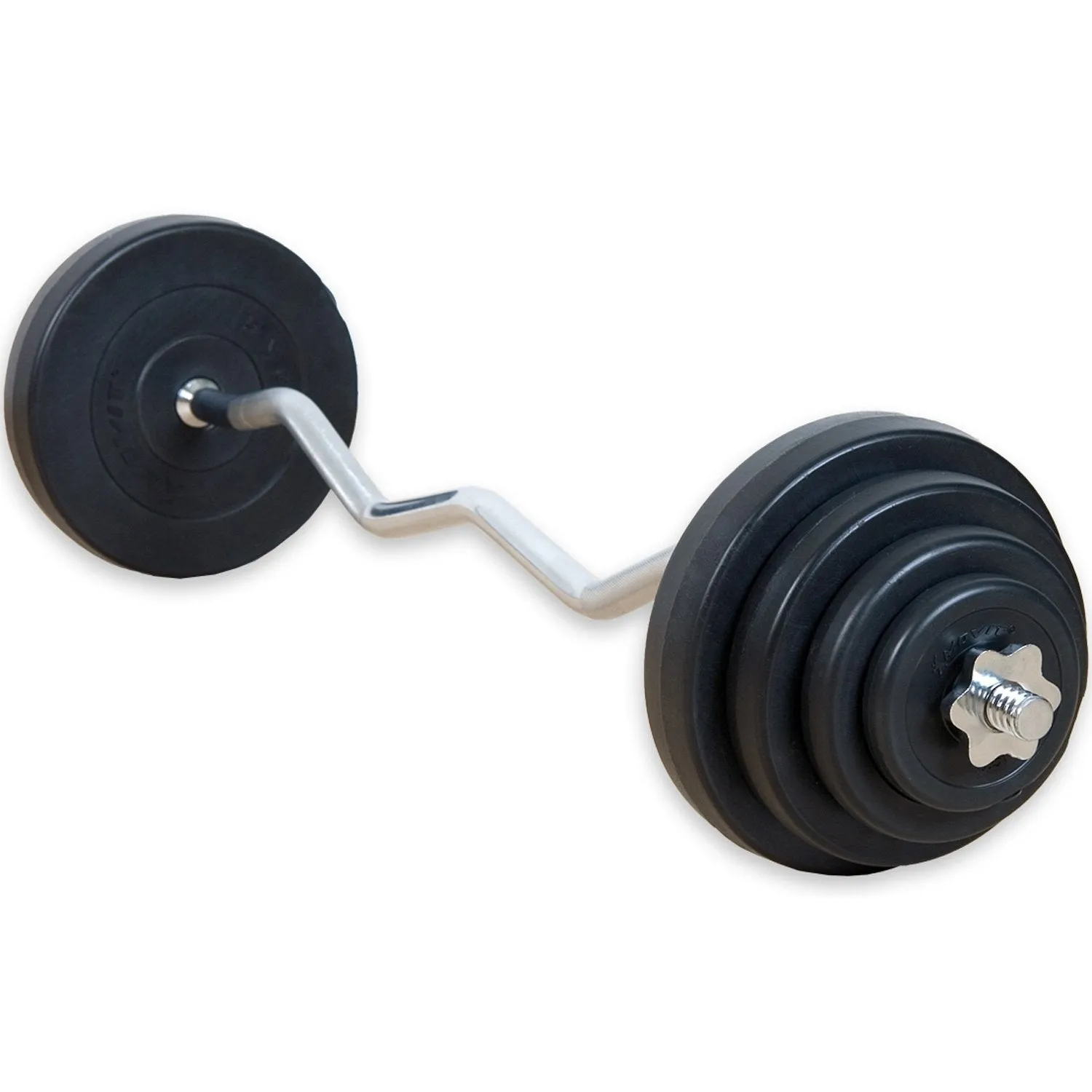 1" EZ Curl Bar Set- 25Kg