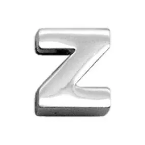 3-8" (10mm) Chrome Plated Charms Z 3-8" (10mm)