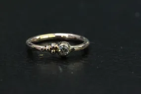 3-Bead Seamless Ring- Rose Gold