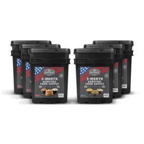 3-Month Survival Food Supply (Over 2,200  Calories/Day)