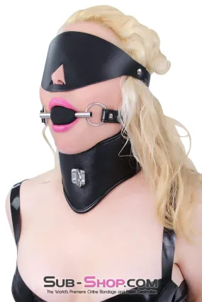 3474MQ      Slave Contract Extreme Padded Posture Collar