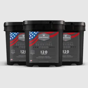 360-Serving Freeze-Dried Vegetable Bundle