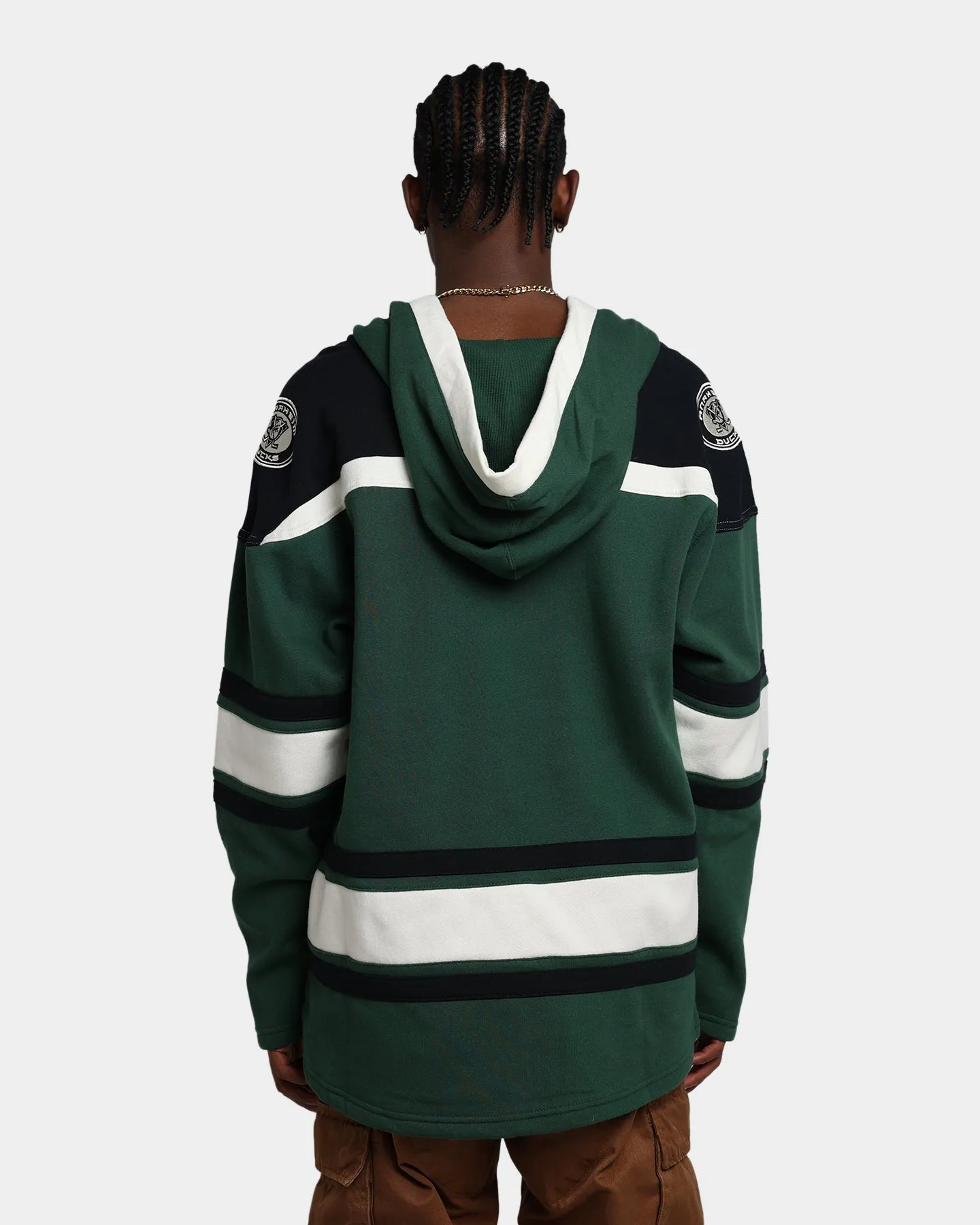 47 Brand Anaheim Ducks Superior Lacer Hoodie Dark Green