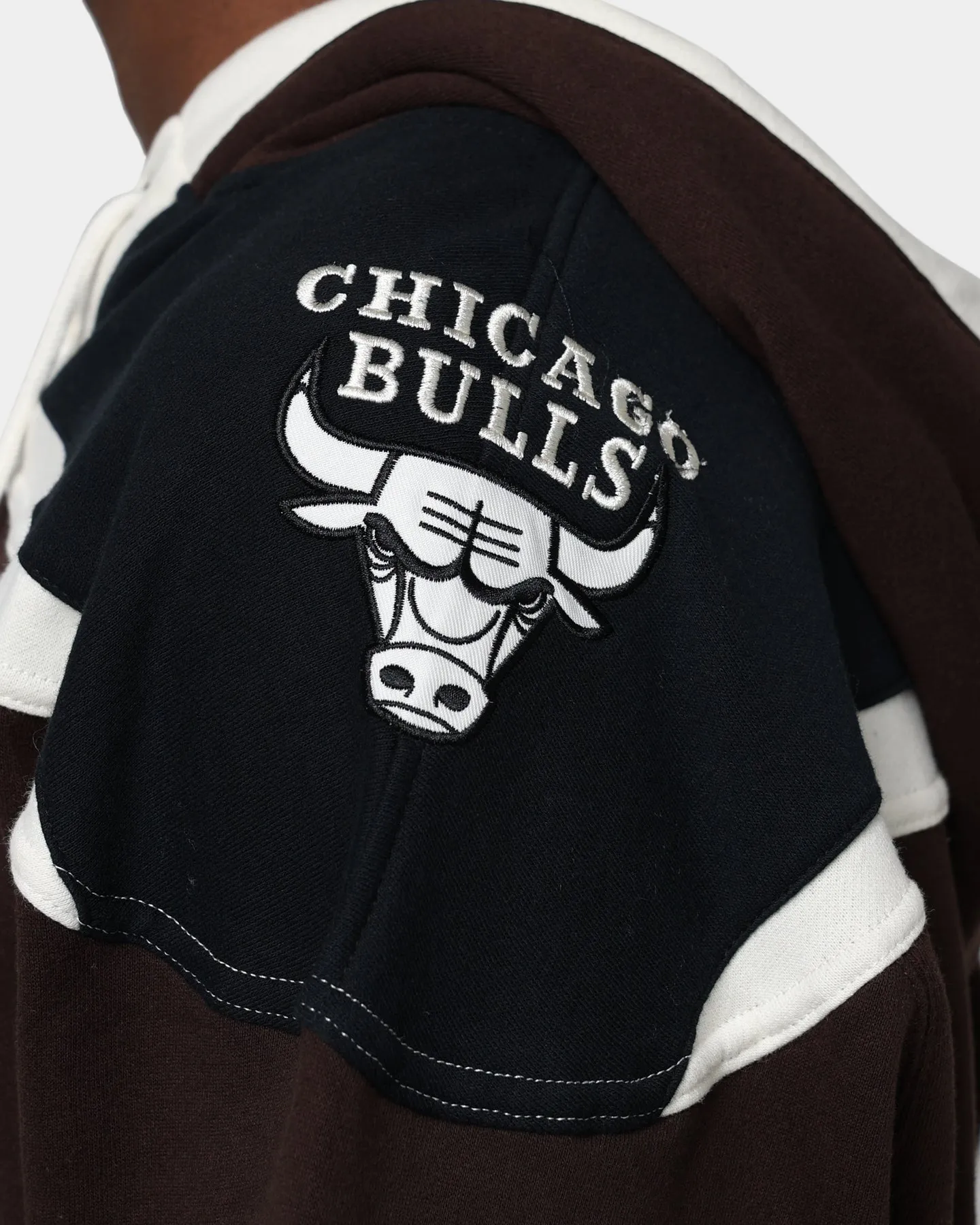 47 Brand Chicago Bulls Superior Lacer Hoodie Brown