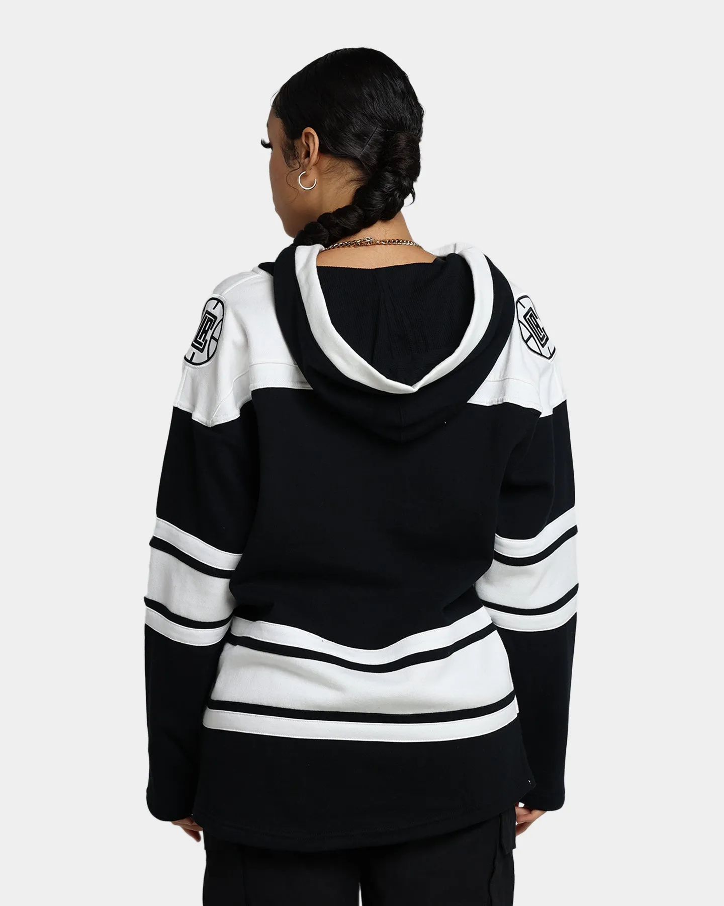 47 Brand LA Clippers Superior Lacer Hoodie Jet Black