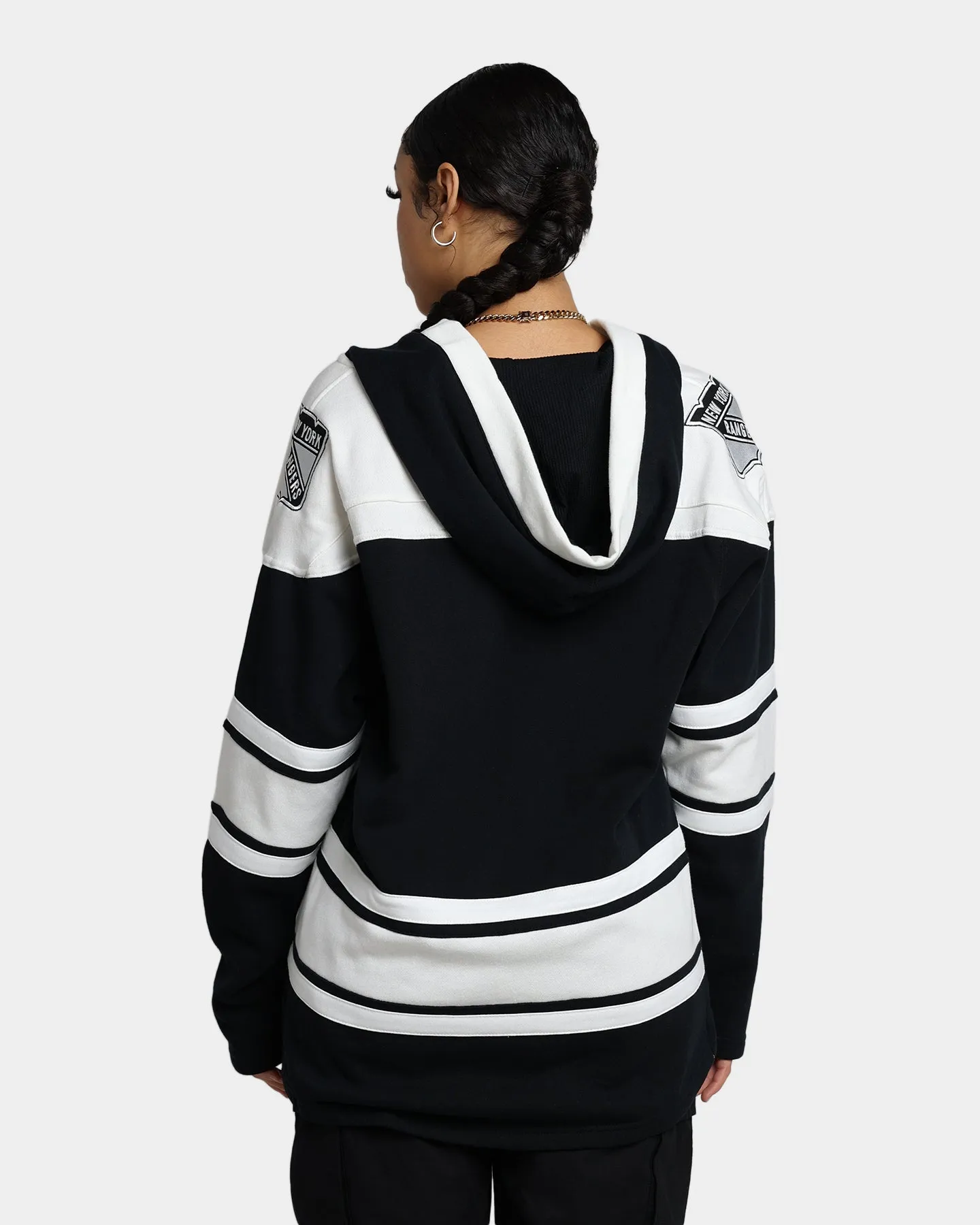 47 Brand New York Rangers Superior Lacer Hoodie Jet Black