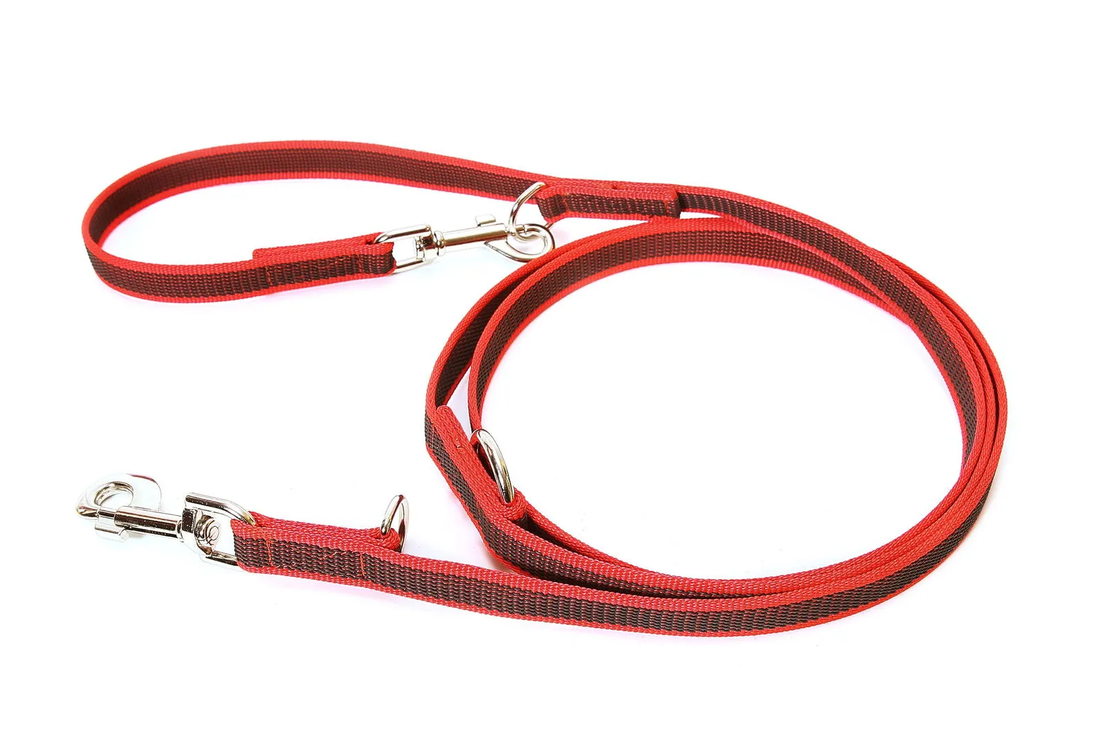 7.2 Foot / 2.2 Meter Double Clasp - Adjustable Length - Super Grip Leash