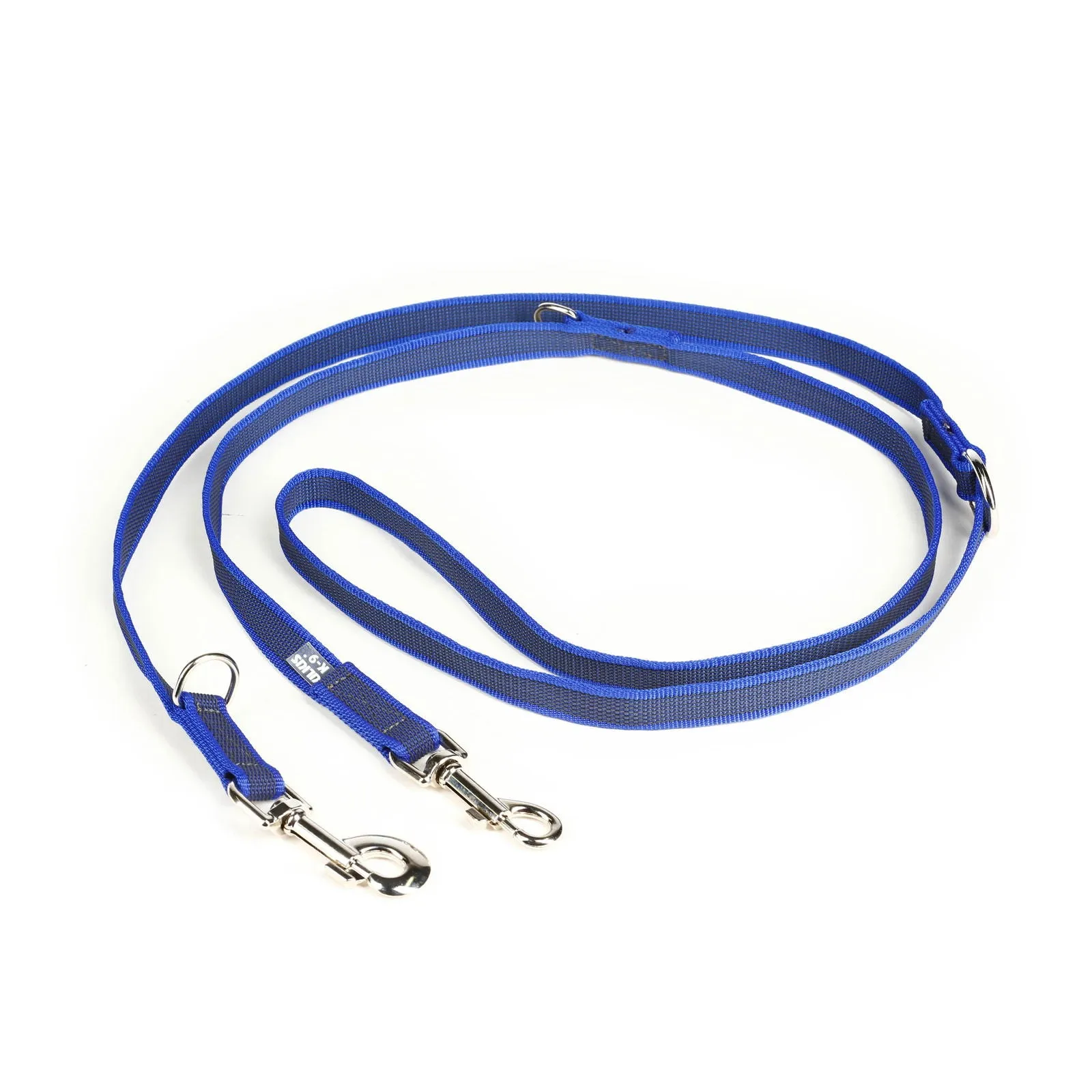 7.2 Foot / 2.2 Meter Double Clasp - Adjustable Length - Super Grip Leash