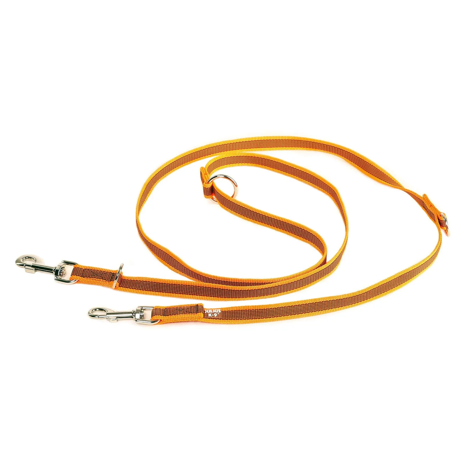 7.2 Foot / 2.2 Meter Double Clasp - Adjustable Length - Super Grip Leash