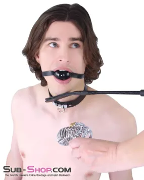7902M-SIS      Curved Spiral Steel Chastity Sissy Tease and Torment Cock Cage