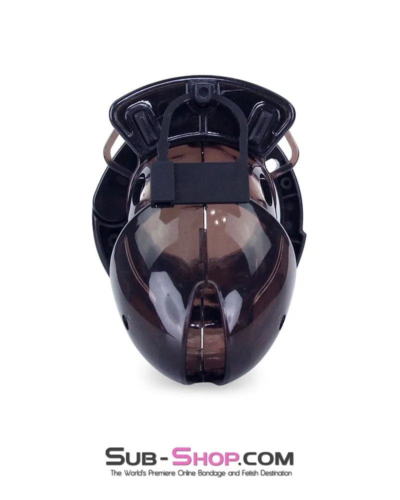 8910AX      Black Jack Adjustable Locking Male Cock Cuff Chastity Device