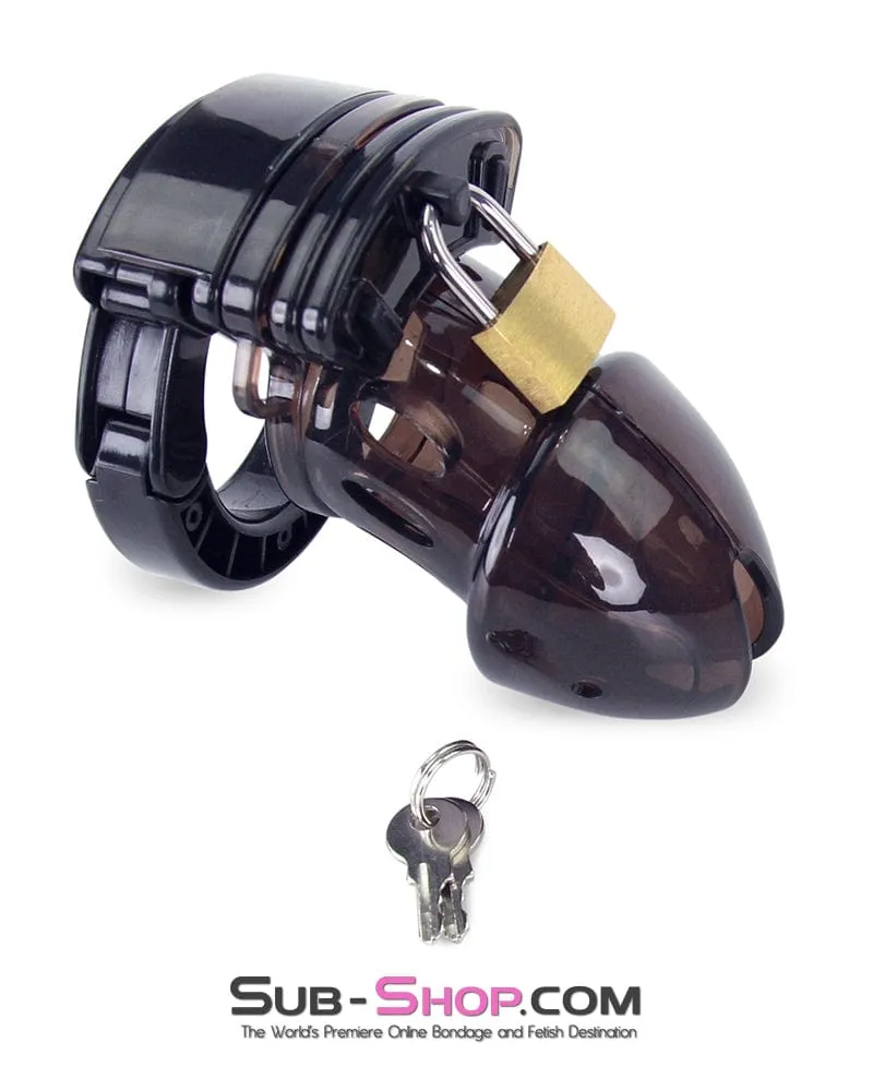 8910AX      Black Jack Adjustable Locking Male Cock Cuff Chastity Device