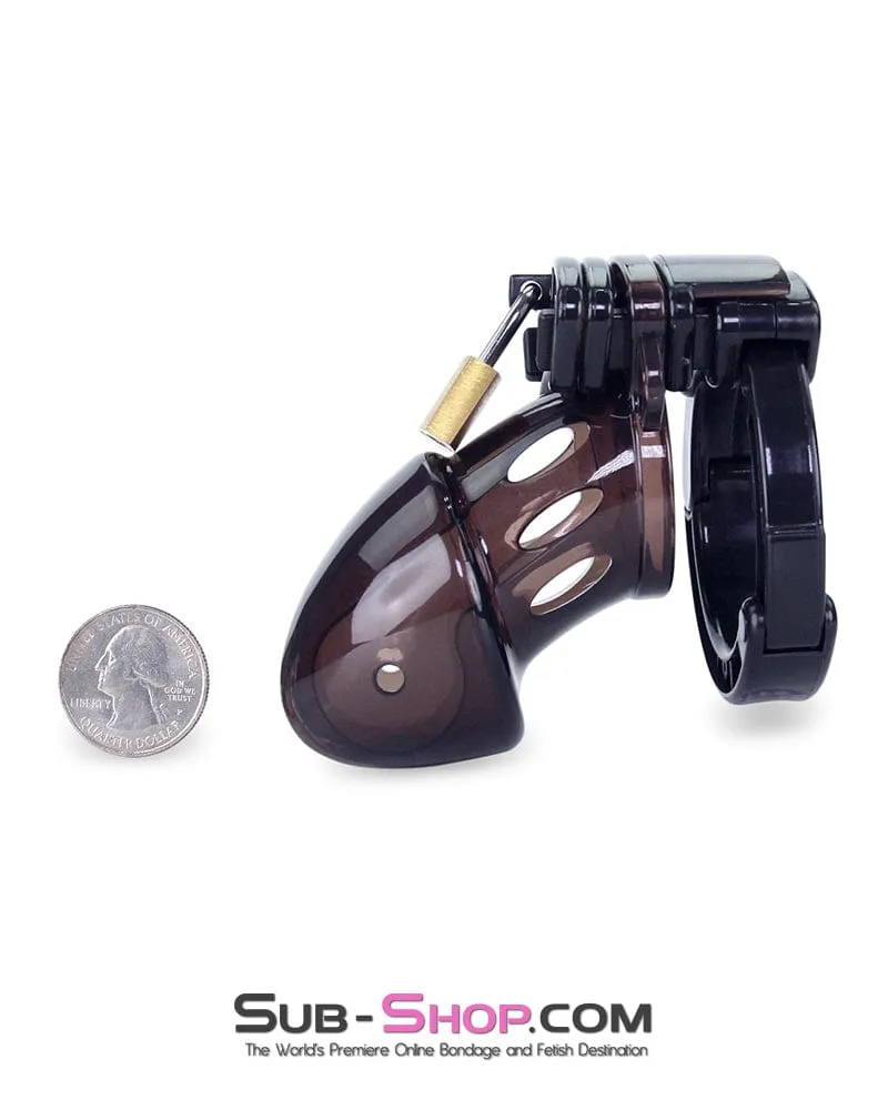 8910AX      Black Jack Adjustable Locking Male Cock Cuff Chastity Device