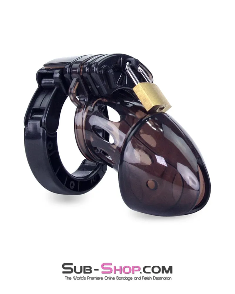 8910AX      Black Jack Adjustable Locking Male Cock Cuff Chastity Device