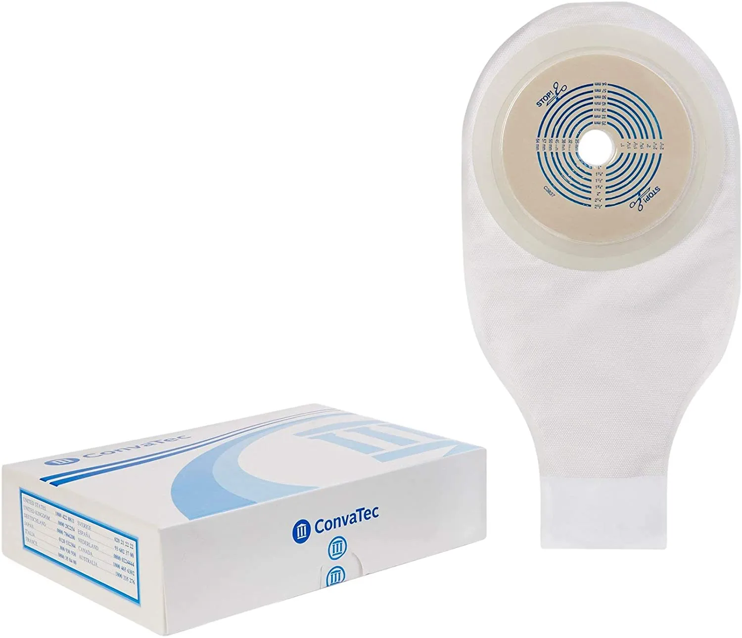 ActiveLife One-Piece Cut-to-Fit Ostomy Pouch
