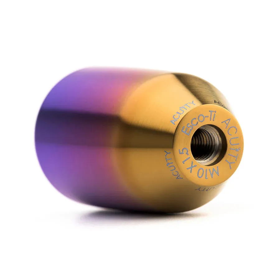Acuity Instruments ESCO-T6 Shift Knob - Burnt Titanium - M10x1.5 Honda - 1959-BRN