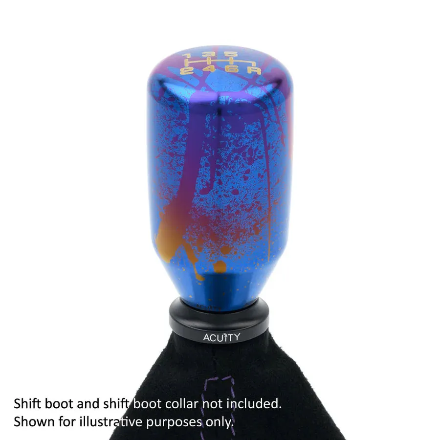Acuity Instruments ESCO-T6 Shift Knob - Splatter Titanium - M10x1.5 Honda - 1959-SPL