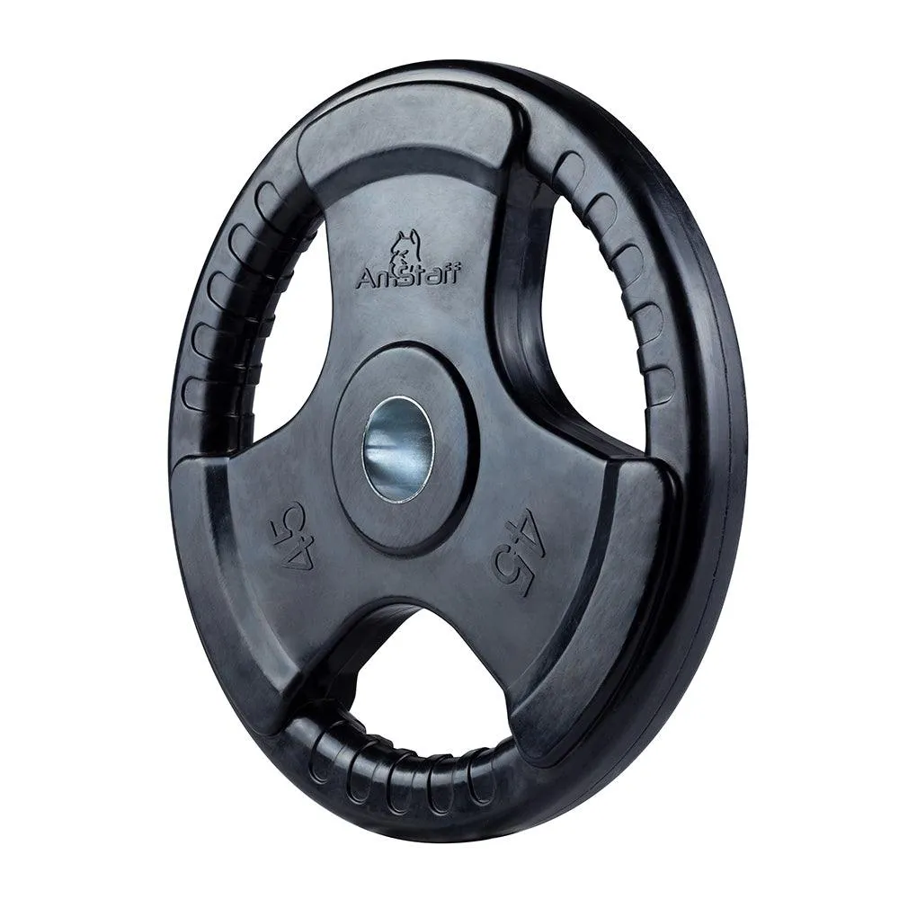 AmStaff Fitness Virgin Rubber Grip Olympic Plates