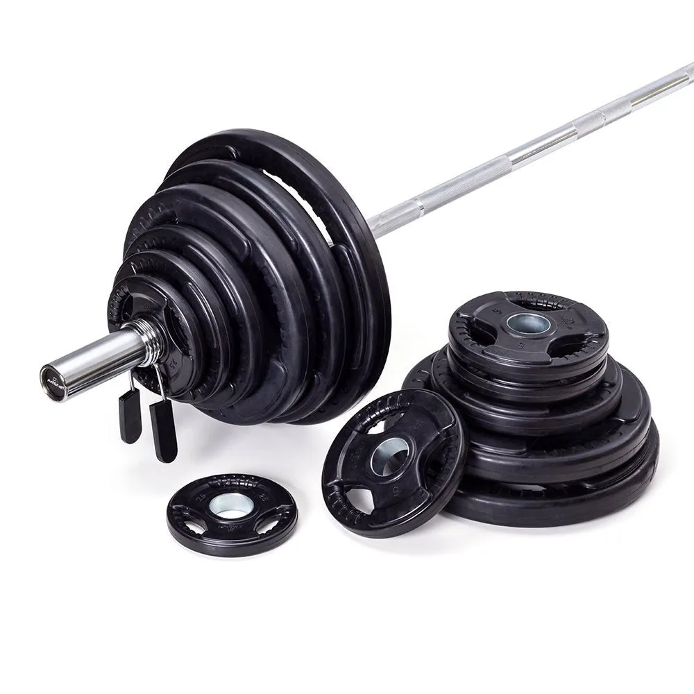 AmStaff Fitness Virgin Rubber Grip Olympic Plates