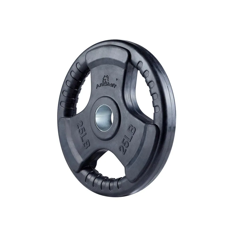 AmStaff Fitness Virgin Rubber Grip Olympic Plates