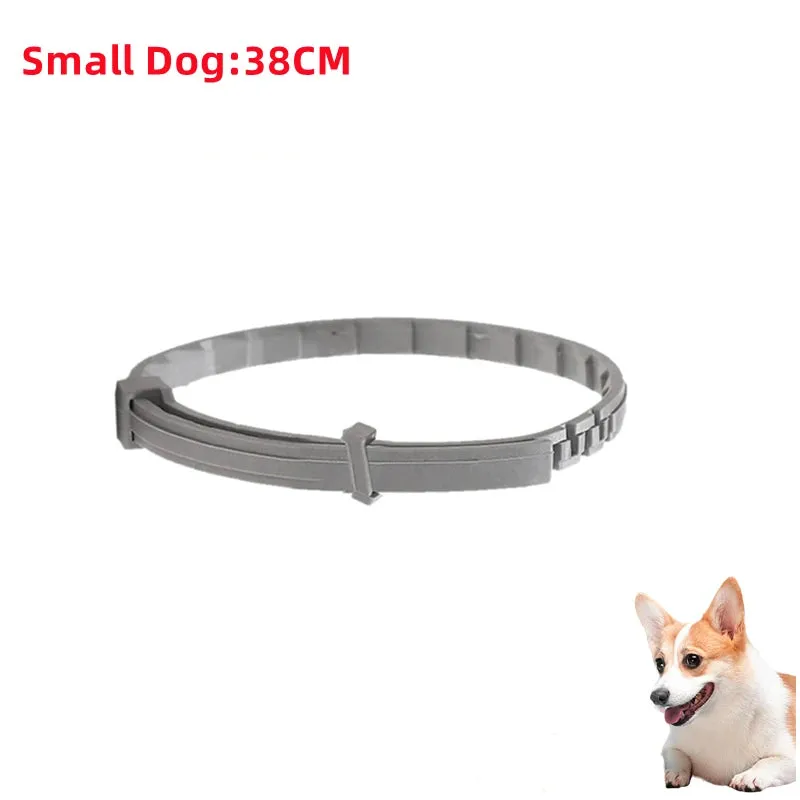Anti Flea and Ticks Collar with 8-12 Month Protection Pet Collars For Puppy Cat Large Dogs *ALL NATURAL INGREDIENTS*