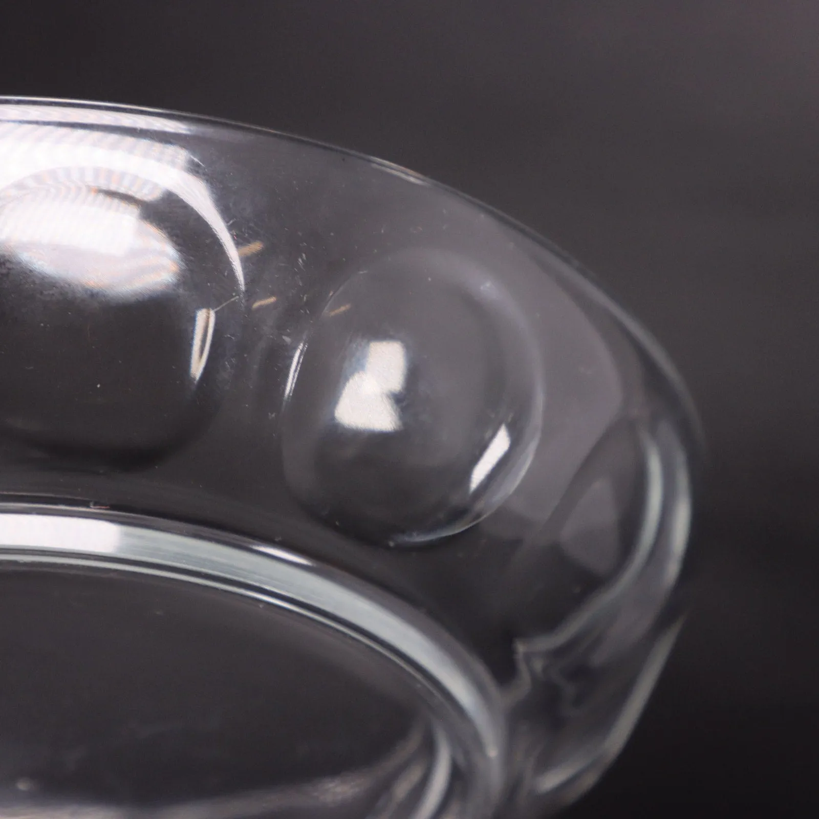 Arcoroc Cristal D-Arques-Durand Petale Individual Salad Bowl 5 1/4"Clear Paneled