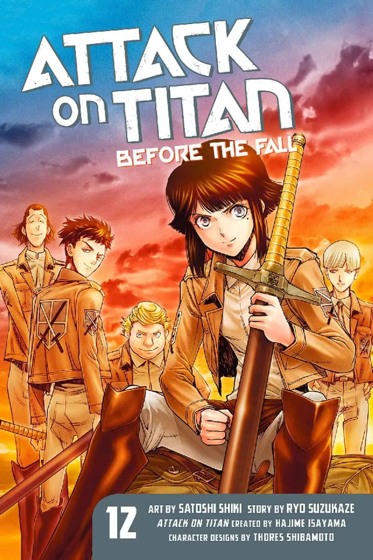 Attack on Titan: Before the Fall (Manga) Vol. 12