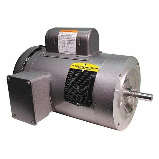 Baldor Motor 1HP, 1725RPM, 1PH, 60HZ, 56C, 3524L, TEFC, F1, N