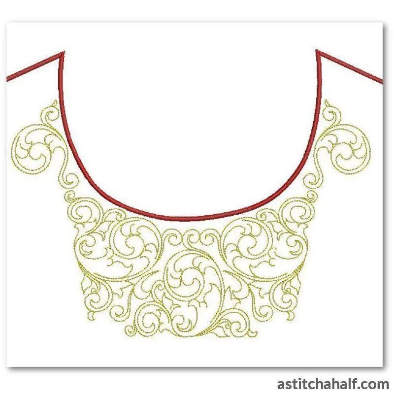 Bare Baroque Variety for Necklines