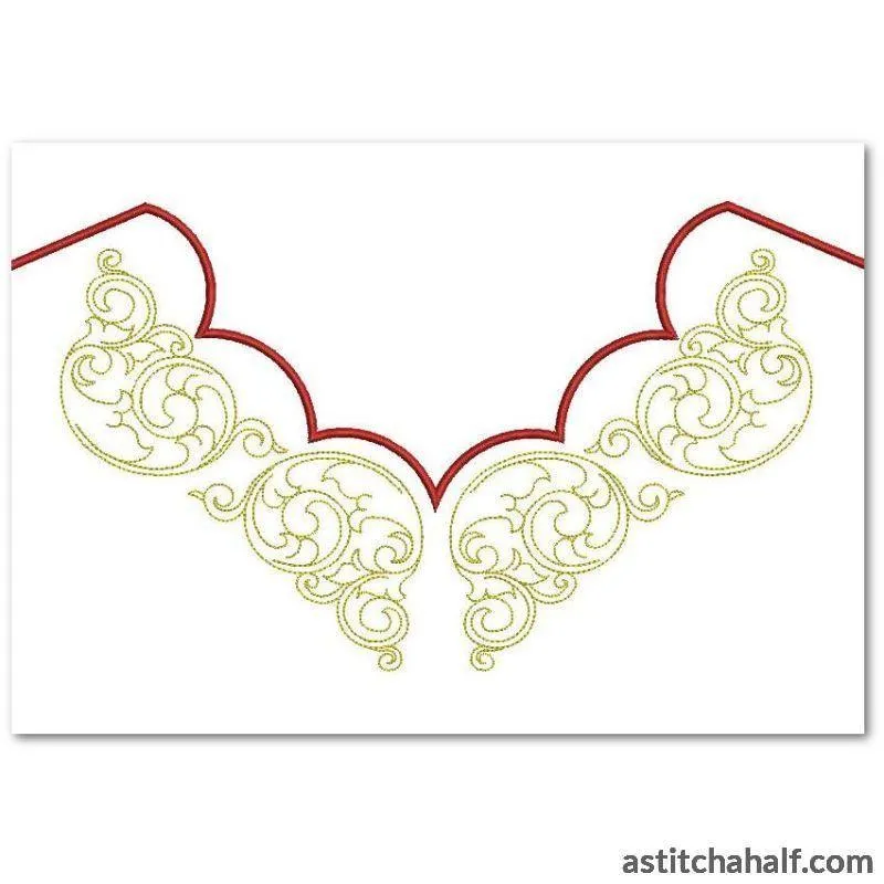 Bare Baroque Variety for Necklines