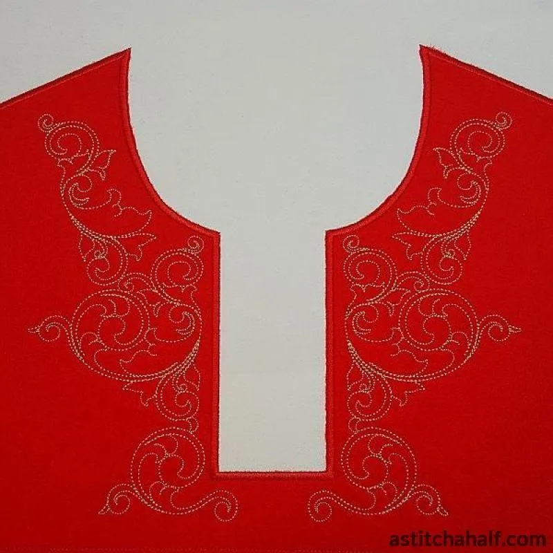 Bare Baroque Variety for Necklines