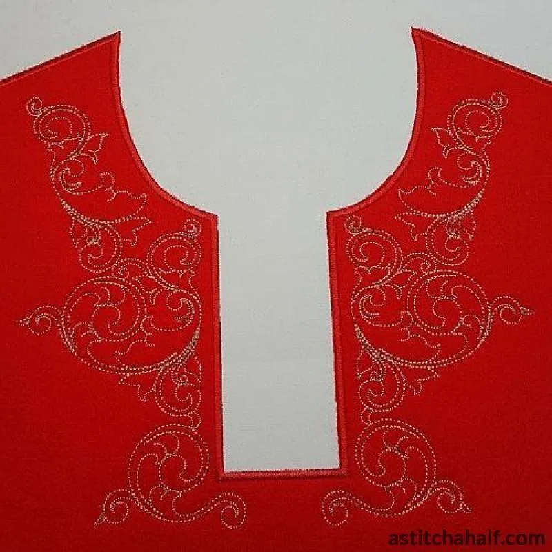 Bare Baroque Variety for Necklines