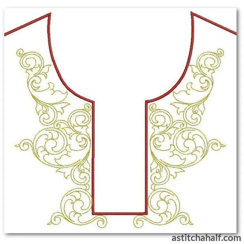 Bare Baroque Variety for Necklines
