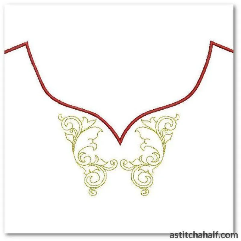 Bare Baroque Variety for Necklines