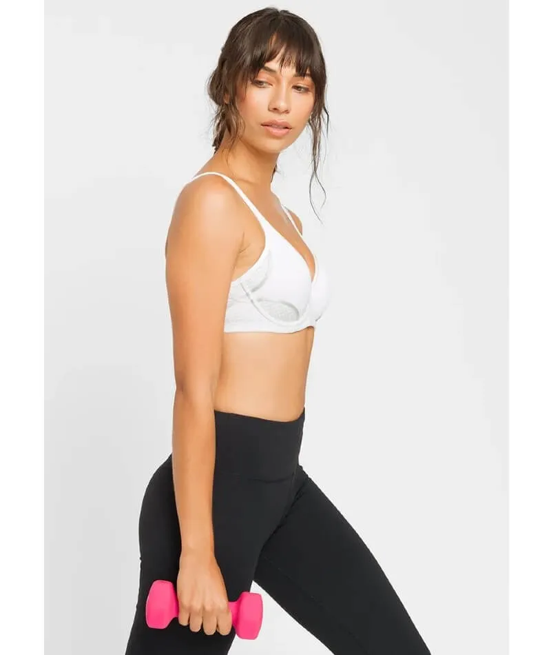 Berlei Electrify Mesh Contour Sports Bra - White