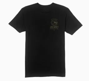 Black Collars Crew Tee