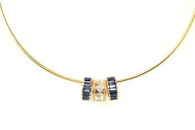 Blue Sapphire Slide