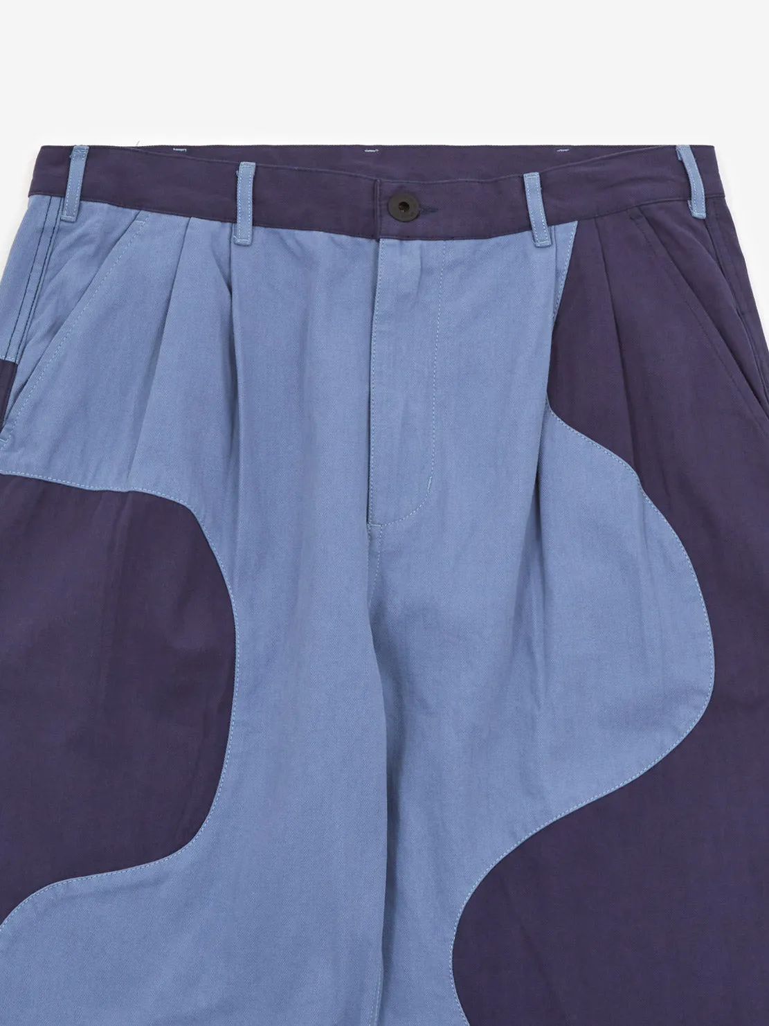 Brain Dead Goop Herringbone Trouser - Navy