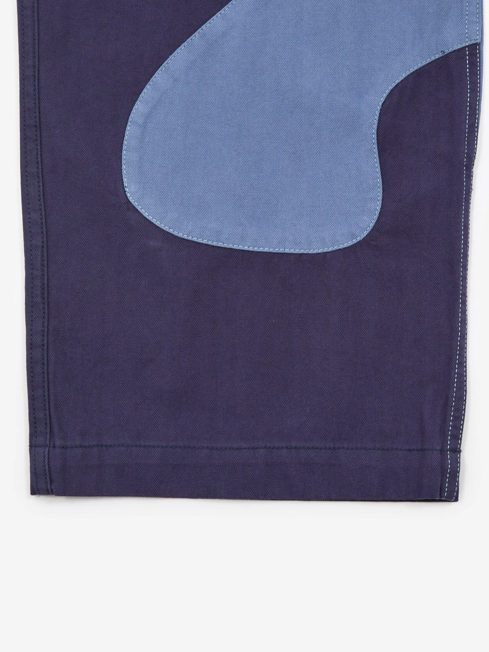 Brain Dead Goop Herringbone Trouser - Navy