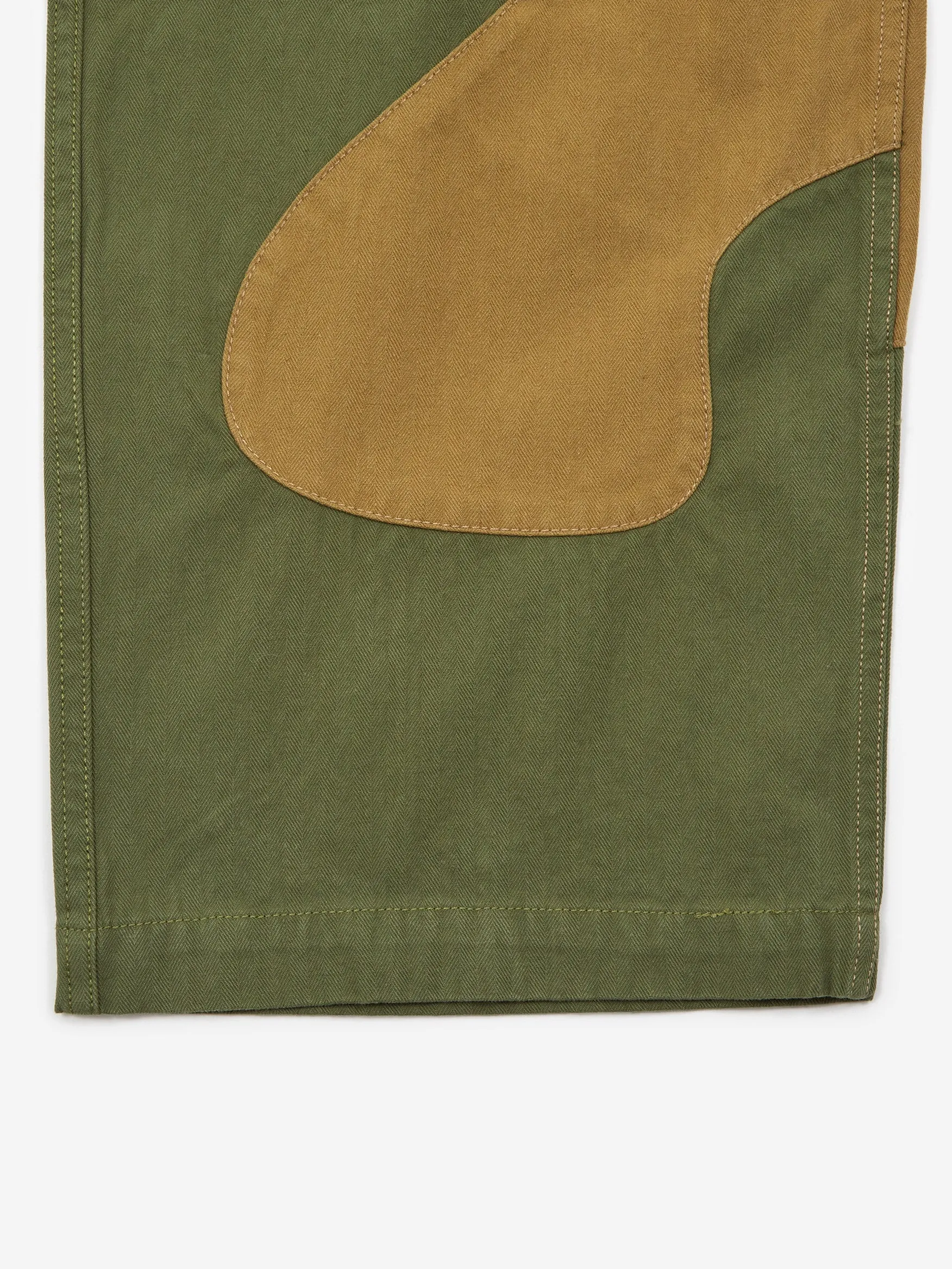 Brain Dead Goop Herringbone Trouser - Olive