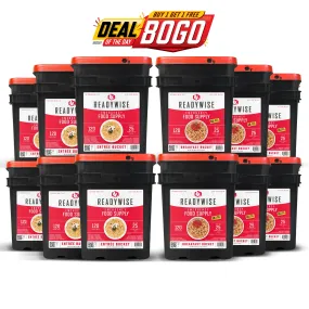 Buy 1, Get 1 Free 720 Serving Package of Long Term Emergency Food Supply