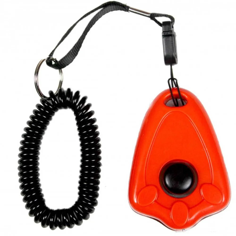 Clicker with spiral wrist loop Trixie