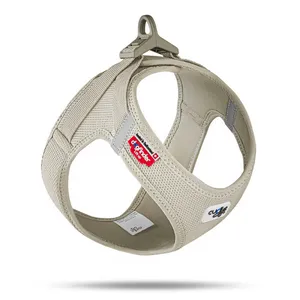 Curli Clasp Air-Mesh Vest Dog Harness Light Tan
