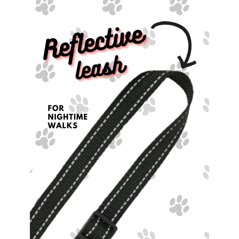 Cutiepaw Padded Adjustable Hand Leash for Dogs and Cats