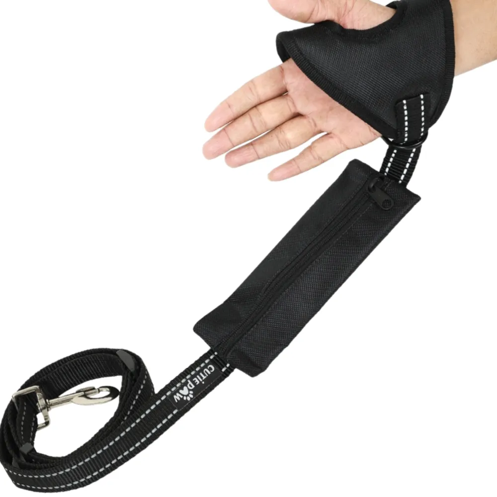 Cutiepaw Padded Adjustable Hand Leash for Dogs and Cats