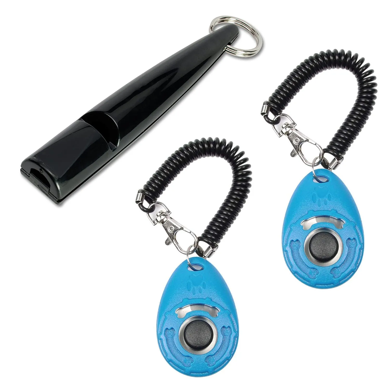 Dog clicker - Dog training clickers with Wrist Strap in Kit