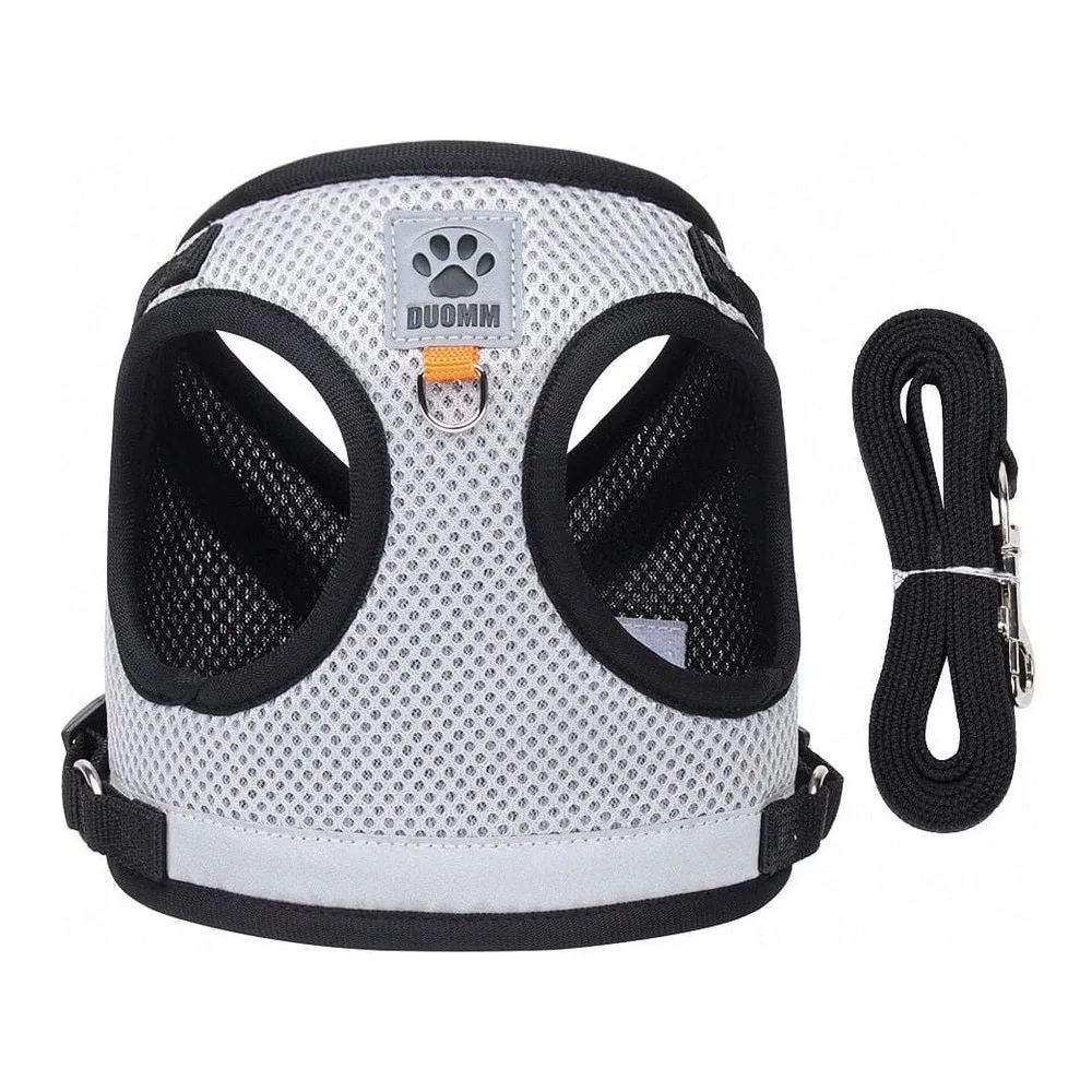Dog Harness Black & White