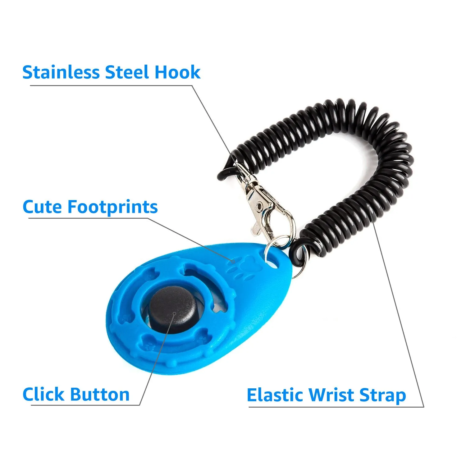 Dog Training Clicker with Wrist Strap